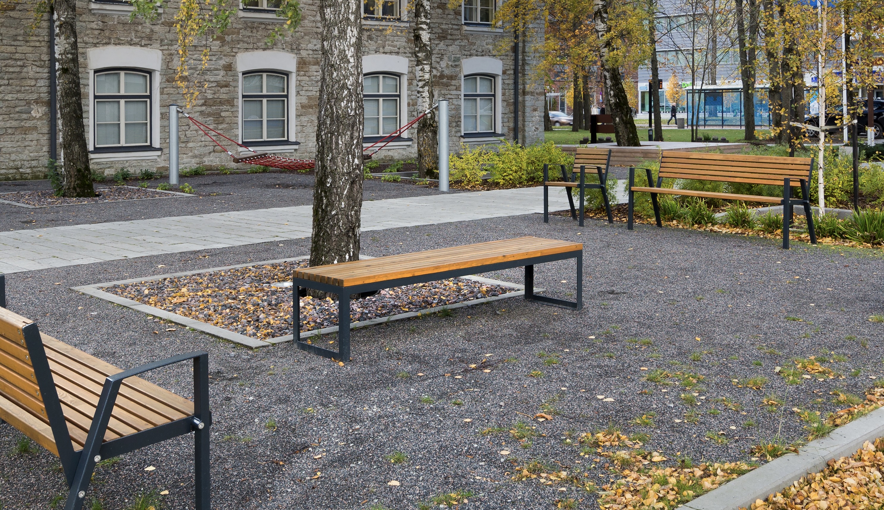 KLAAR Wood Hockerbank