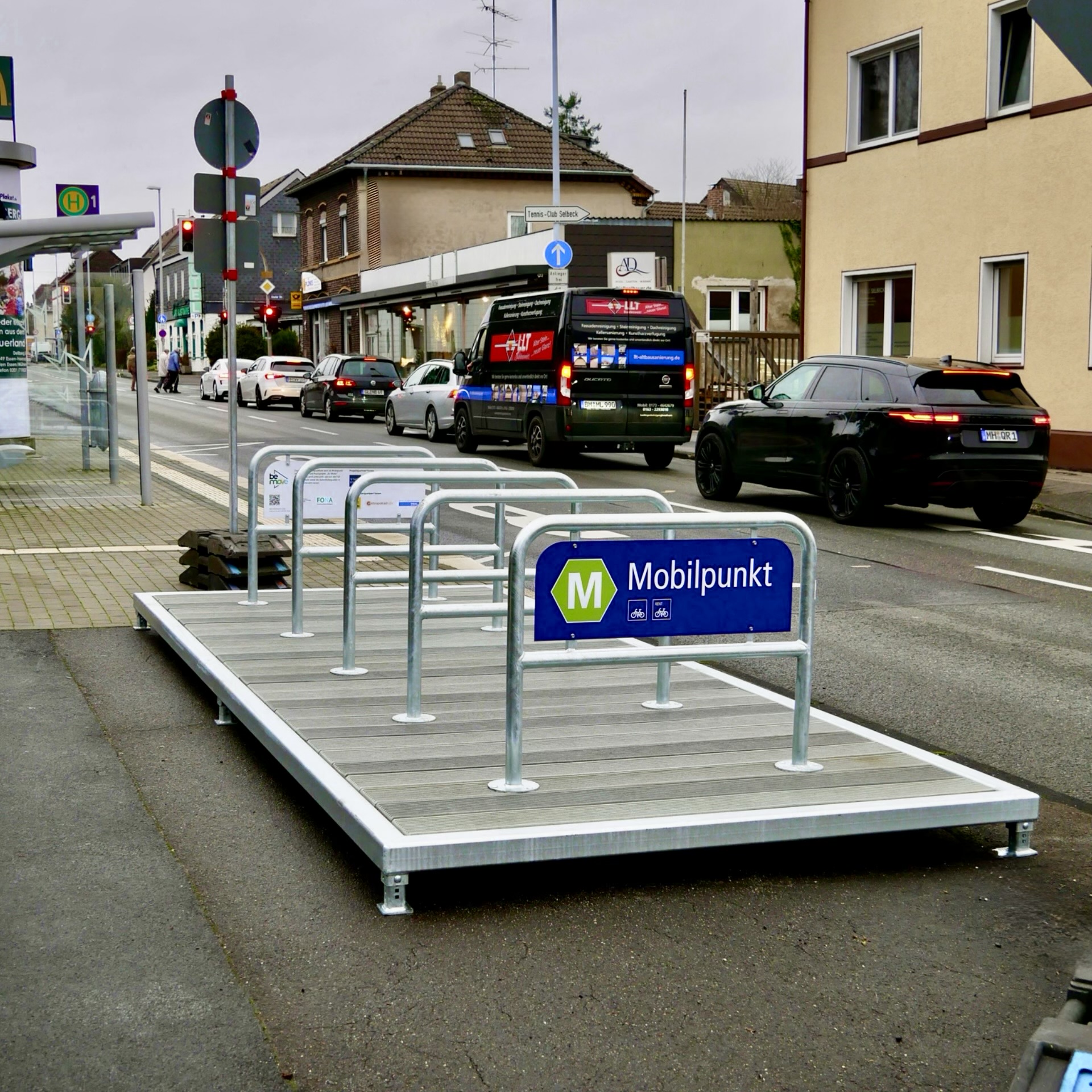 Parklet Plattform 4000mm