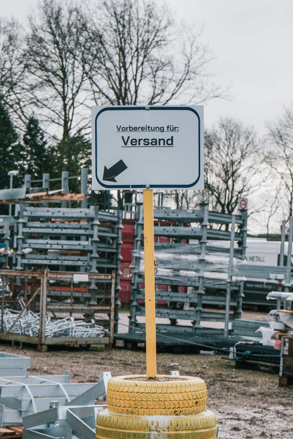 Bereit für den Versand