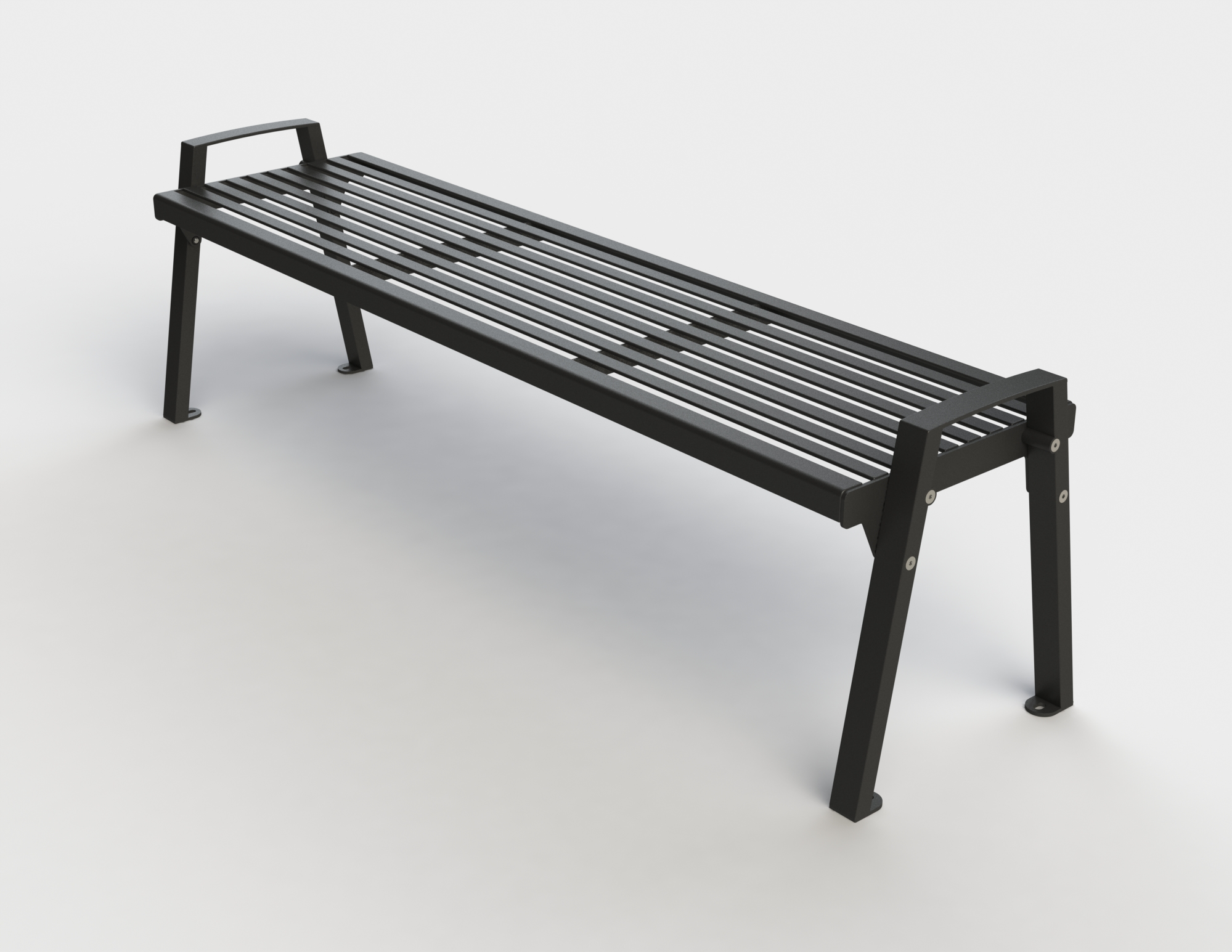 KLAAR Steel Hockerbank