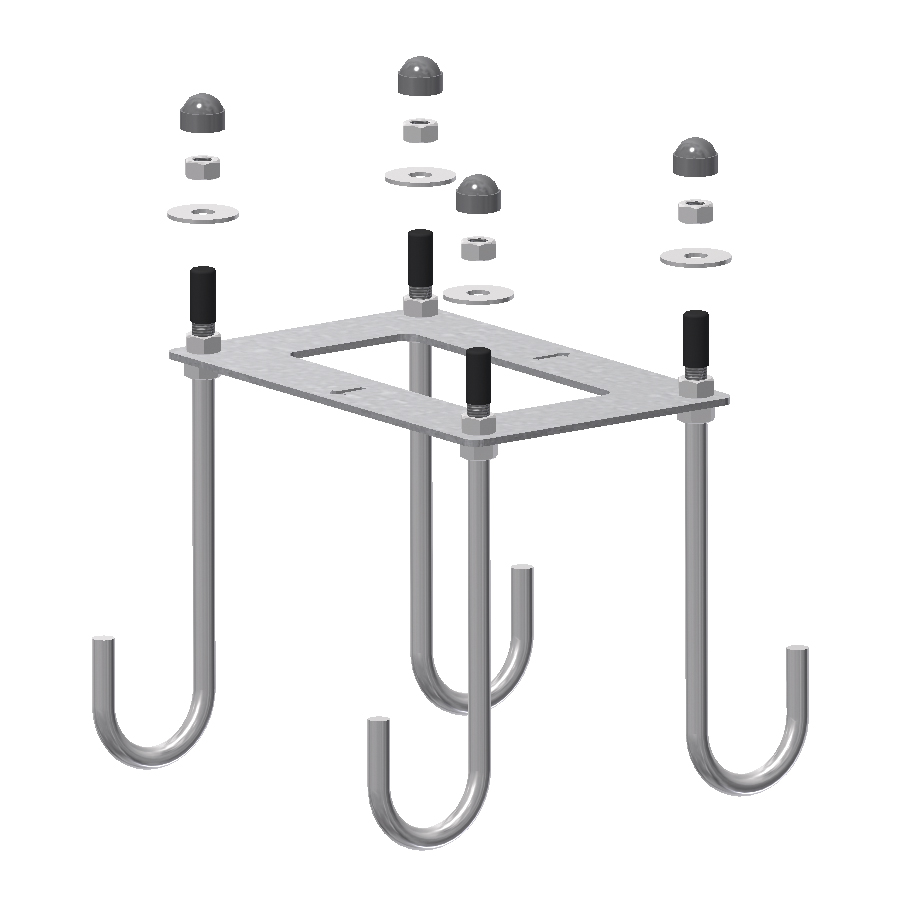 Montagekorb Hauptstütze Wegesperre