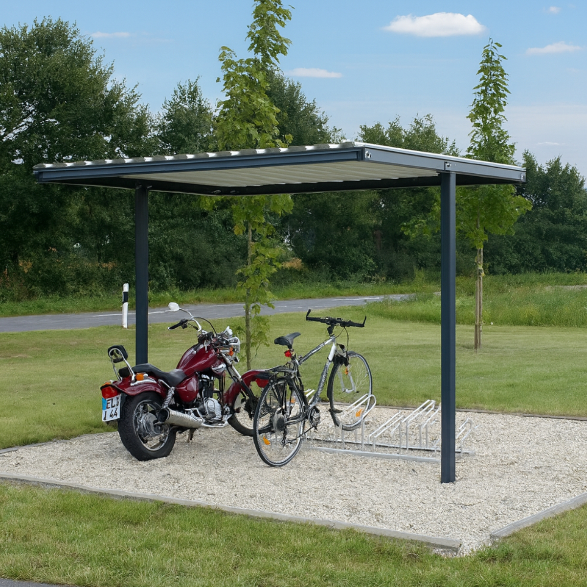 LATINA Fahrradüberdachung
