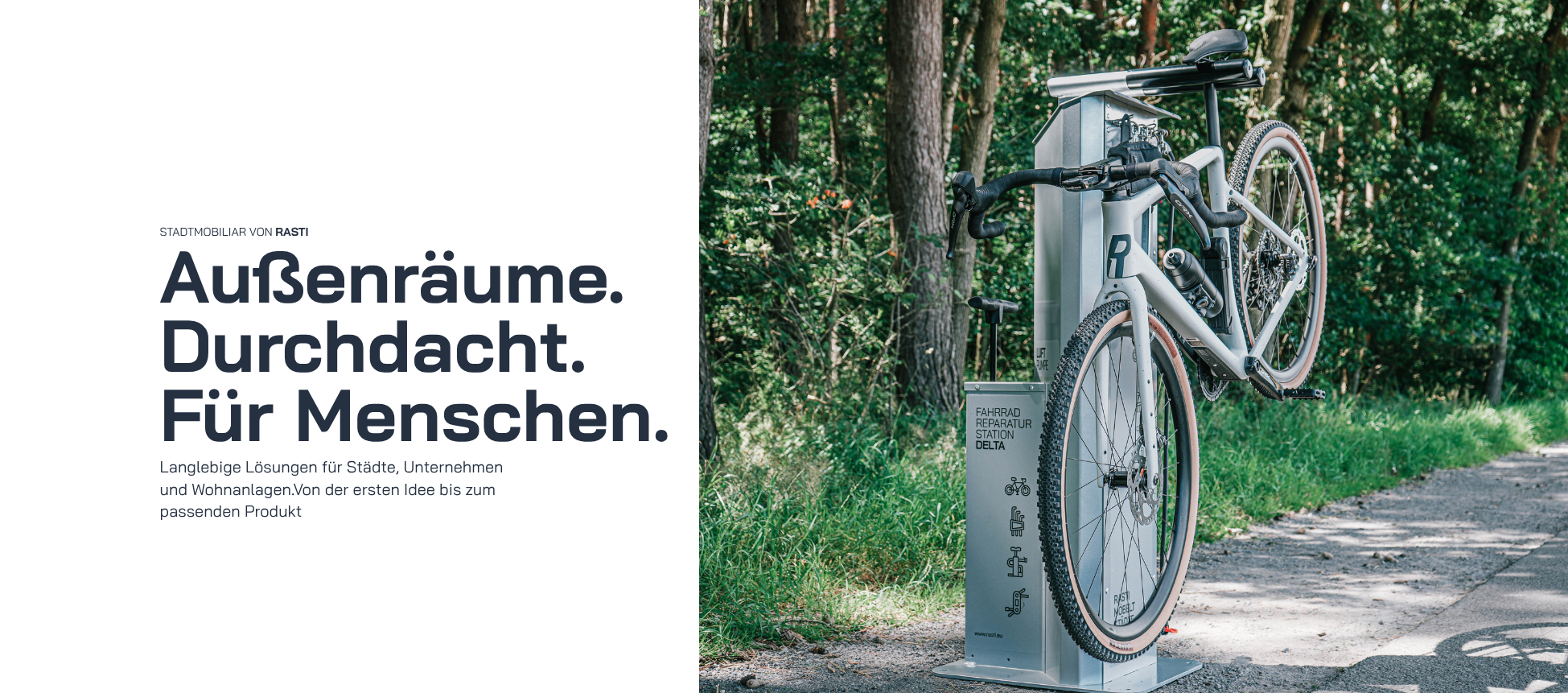 DELTA Fahrradservicestation