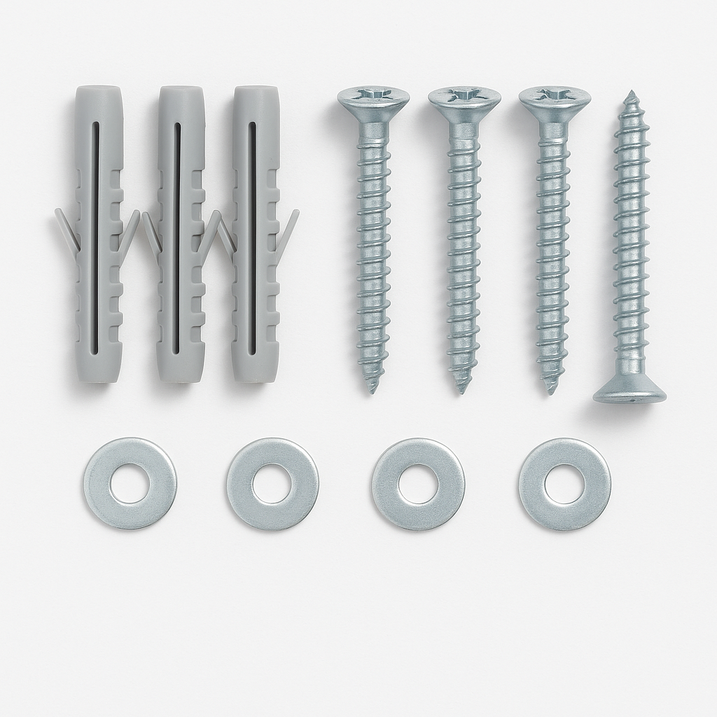 ZUBEHÖR Befestigungsset für die Wandmontage