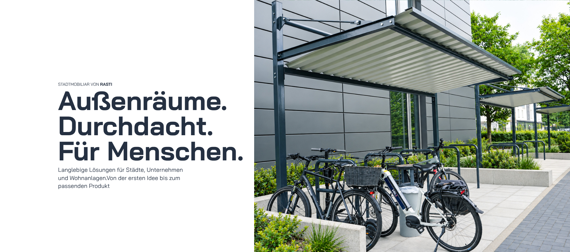 IMPERIA Fahrradüberdachung