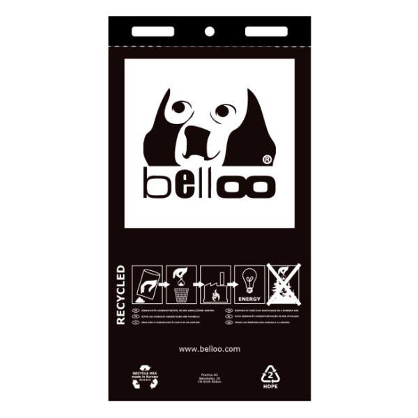 BELLOO RECYCLE MIX Schwarz Beutel
