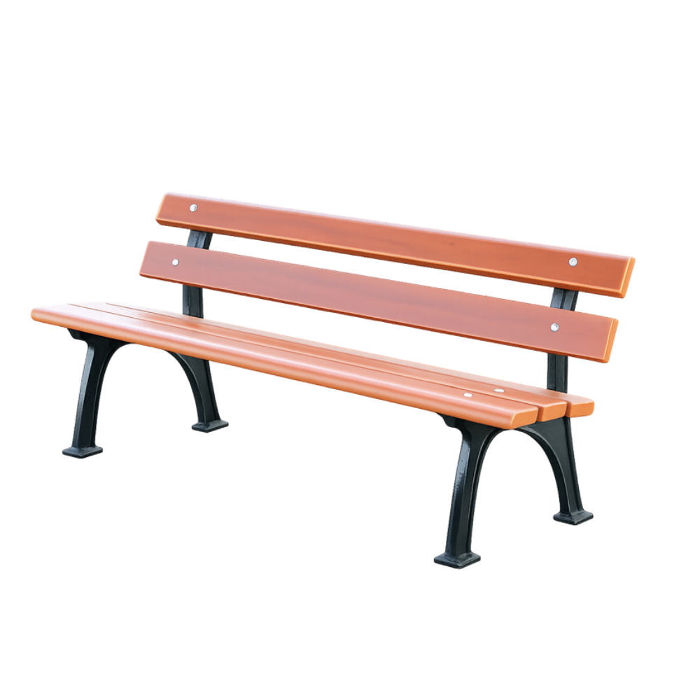 SAALE gusseiserne Sitzbank