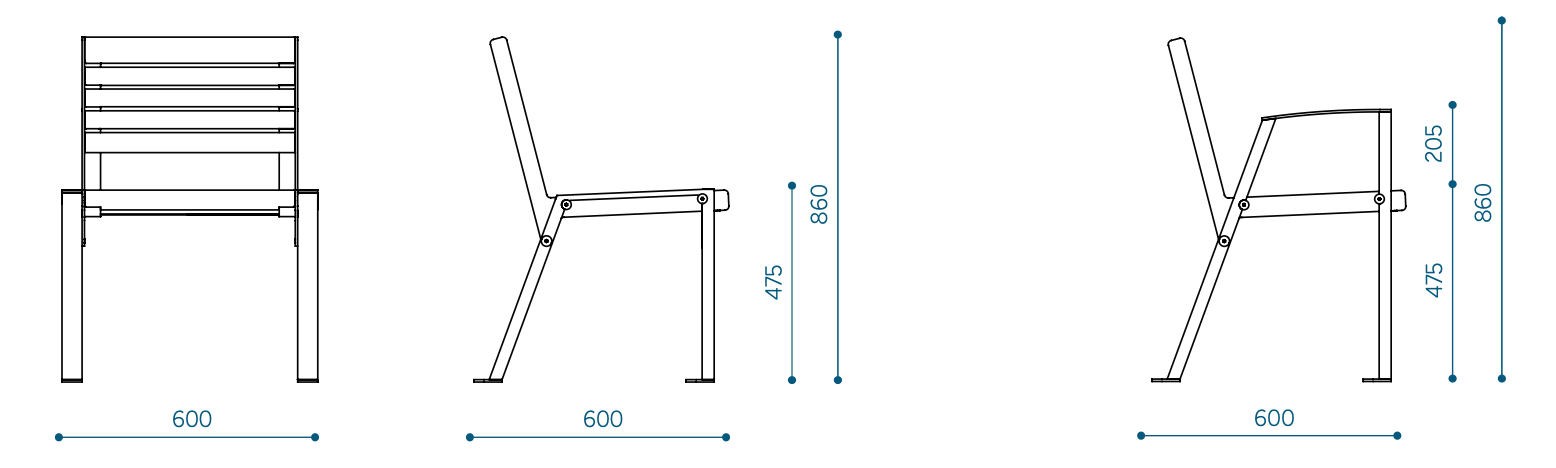 KLAAR Wood Stuhl Mae