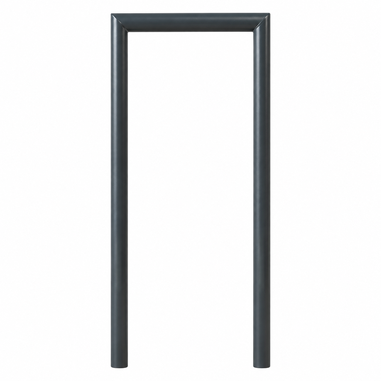 Werksware Anlehnbügel, L500, oQh,Erd, Ø48, St_fv_RAL