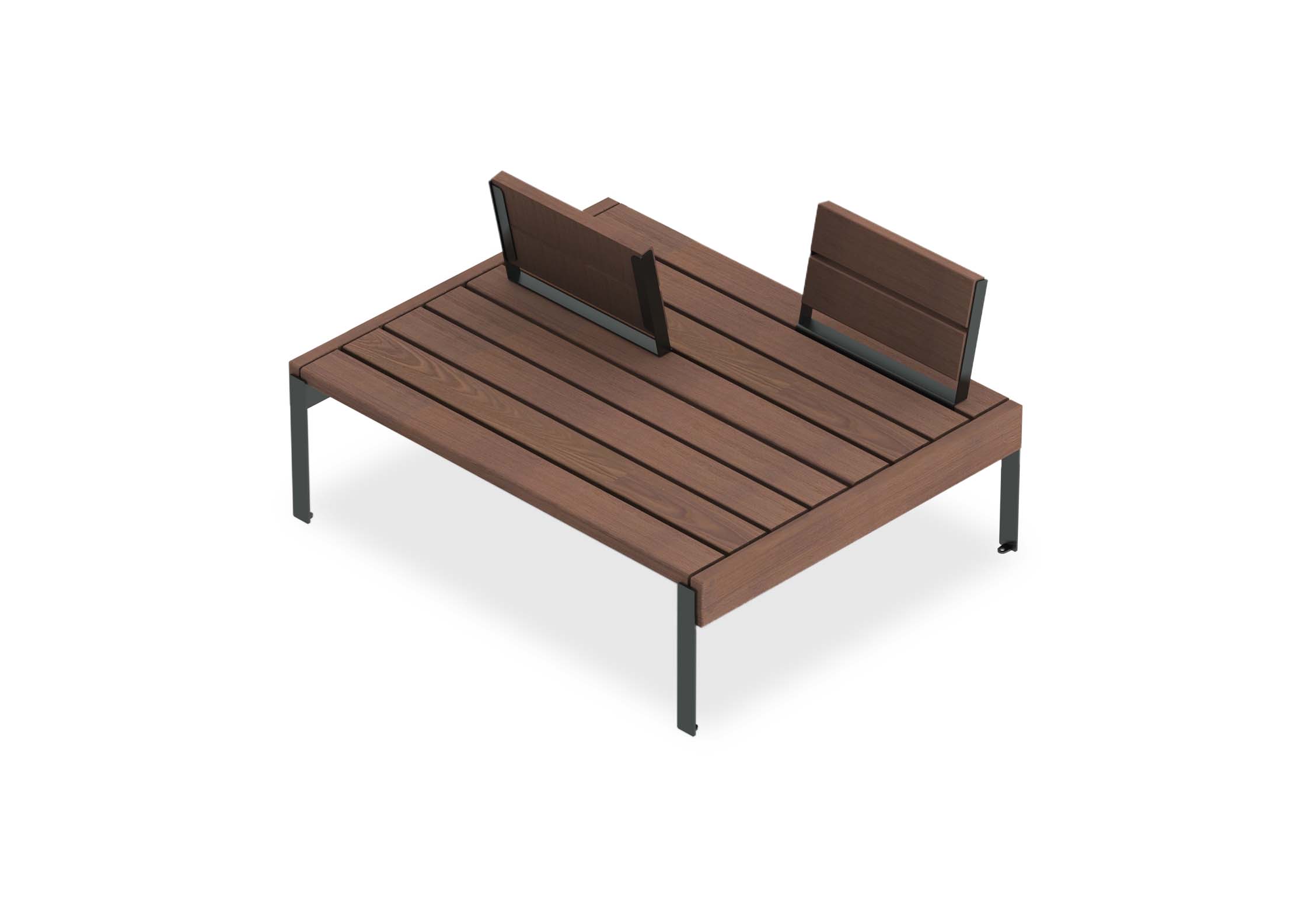 JADA Bankset 18 Tropenholz